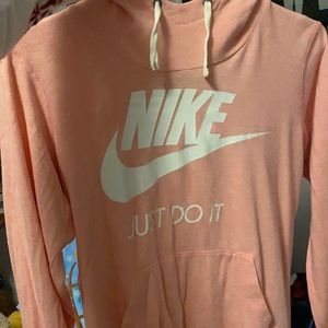 Small pink Nike hoodie